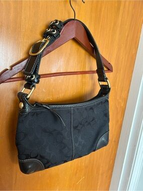 Coach | Bags | Coach Soho Lyn Horse Carriage Pink Jacquard Leather